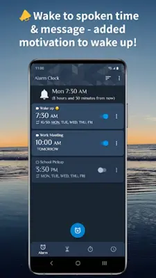 Talking Alarm Clock Beyond android App screenshot 8